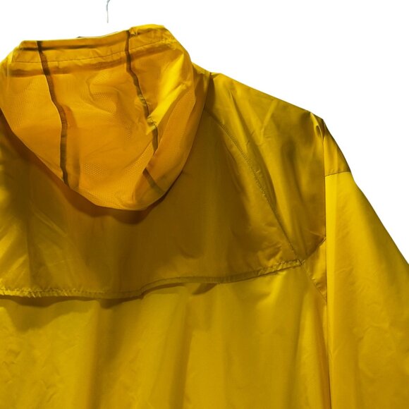 Nike XL Yellow Hooded Windbreaker Jacket - Picture 6 of 11